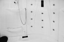 Mazur MO-1549 Kabinenbadezimmer Badewanne SPA mit Hydromassage 135 x 135 x 220 cm