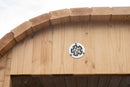 Mazur MO-2130 Gartensauna, quadratisch, 210 x 300 x 210 cm