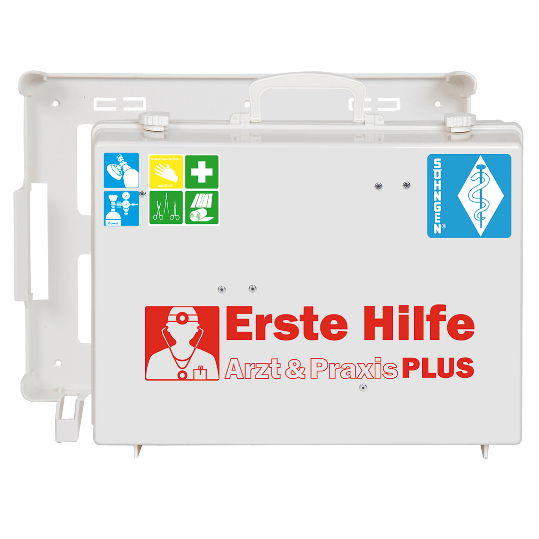 Söhngen Erste-Hilfe-Koffer Arzt & Praxis PLUS gefüllt