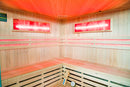 Mazur MO-EA4S XL Trockensauna mit HARVIA 8 kW Ofen, Salzstein und Wandisolierung 200 x 180 x 200 cm