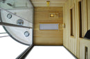 Mazur MO-1751W LEWA TRIO, Trockensauna, Dampfsauna und Duschkabine 180 x 110 x 223 cm