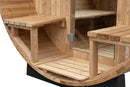 Mazur MO-2118 Gartensauna, Fass 180 cm x Ø 210 cm