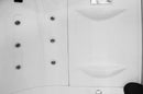 Mazur MO-1549 Kabinenbadezimmer Badewanne SPA mit Hydromassage 135 x 135 x 220 cm