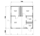 Butenas Ferienhaus KNÜLLWALD 63T
