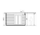 Butenas Gartensauna CUBE