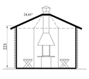 Butenas Grillpavillon LIKE Plus