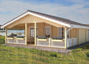 Butenas Ferienhaus KNÜLLWALD 60 mit Terrasse