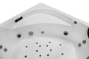 Mazur MO-1549 Kabinenbadezimmer Badewanne SPA mit Hydromassage 135 x 135 x 220 cm