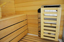 Mazur MO-1752W RECHTES TRIO, Trockensauna, Dampfsauna und Duschkabine 180 x 110 x 223 cm