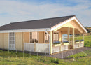 Butenas Ferienhaus KNÜLLWALD 60 mit Terrasse