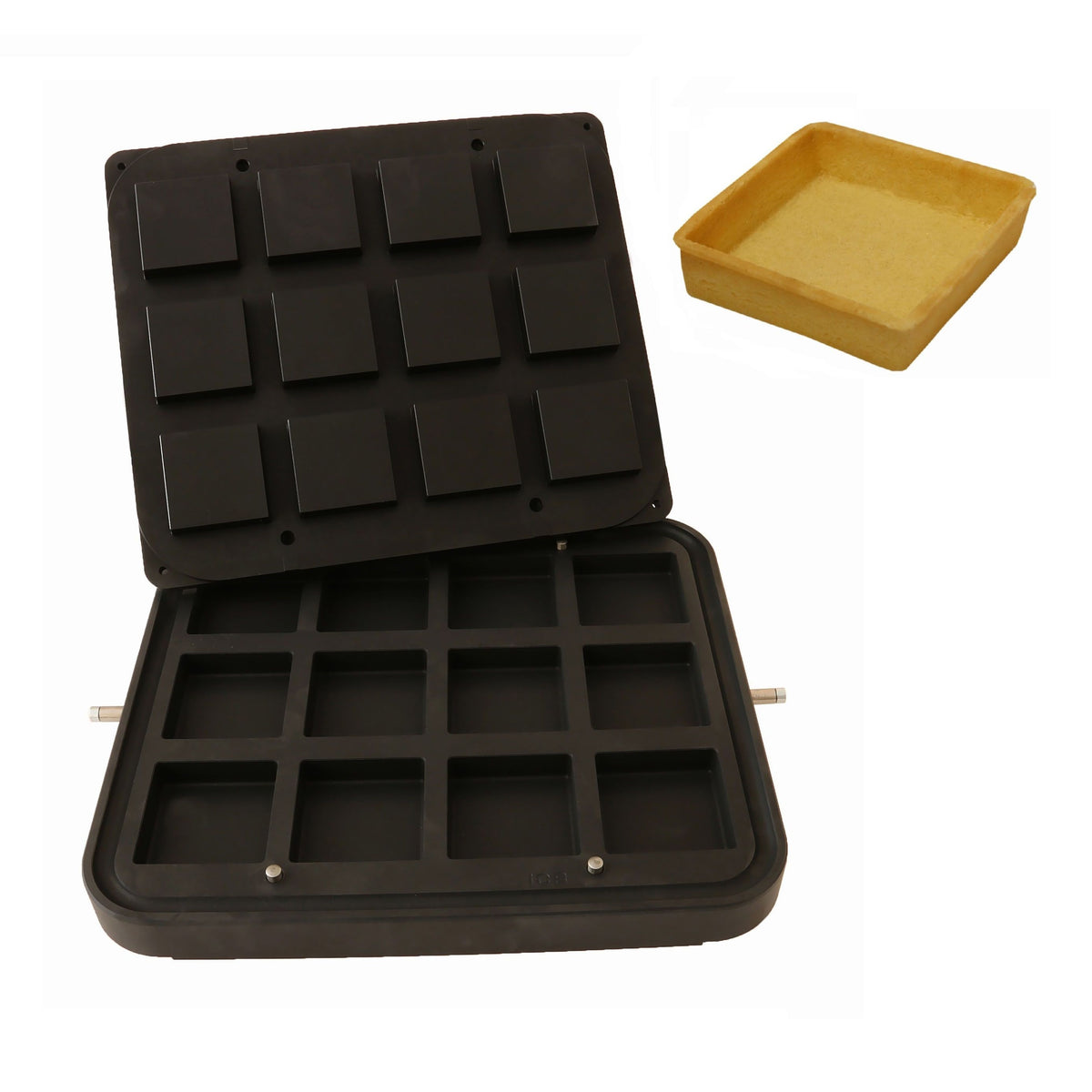 Neumärker square interchangeable plates for tartlet base unit