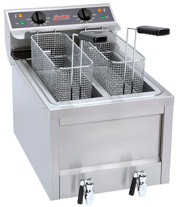 Neumärker Fritteuse Dual 2x 8 Liter