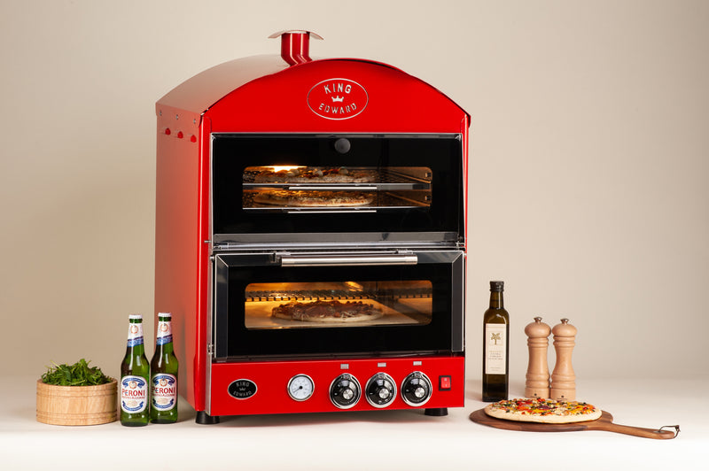 Neumärker King Edward Vintage Pizzaofen PK1W | mit Warmhaltefach