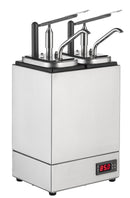 Neumärker Soßenspender 2x 3 Liter | beheizt | mit 2 Pumpen