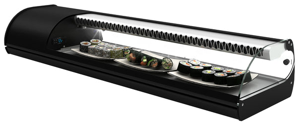 Neumärker Royal Cooling Sushi 6 | Kompressor links | 6x GN 1/3 x 40 mm