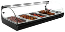 Neumärker Warmhaltevitrine Cristal 4 | 4x GN 1/3 x 40 mm