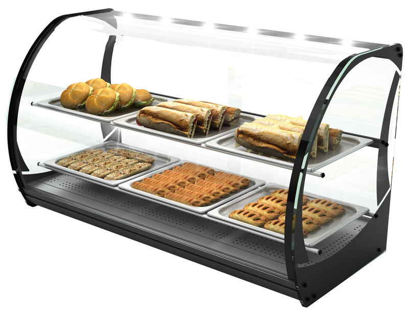 Neumärker Warmhaltevitrine Honda | 6x 2/3 GN x 20 mm