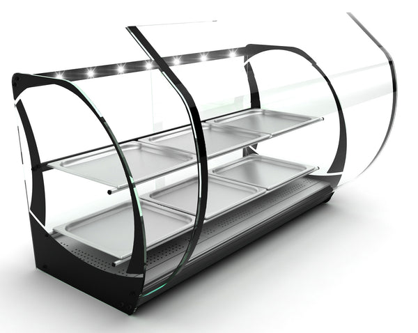 Neumärker Warmhaltevitrine Honda | 6x 2/3 GN x 20 mm