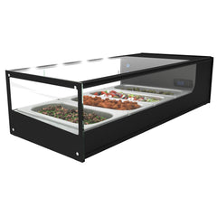 Neumärker Kühlvitrine Logic 4 | 4x 1/3 GN x 40 mm – Vorschau 1