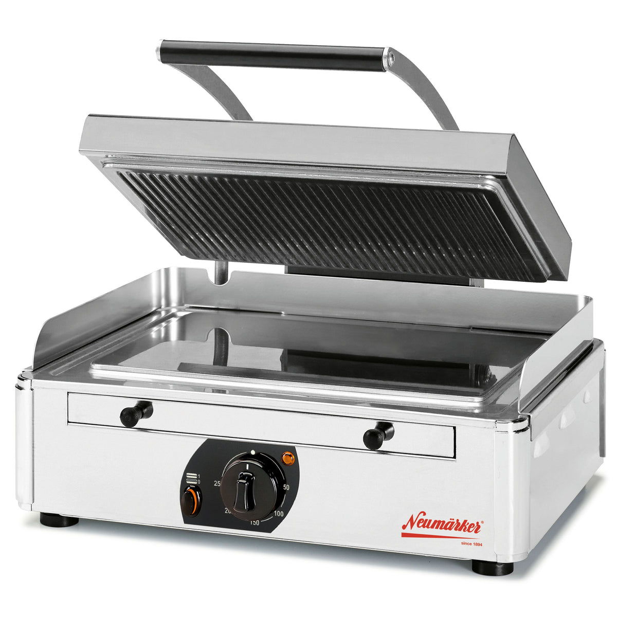 Neumärker Duplex Kontakt Grill 2.0 | Kontaktgrill mit Grillplatten aus Edelstahl
