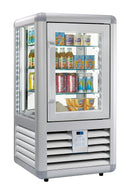 NordCap panoramic refrigerated display case PV 98 LED