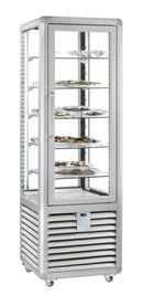 NordCap panoramic refrigerated display case PV 360 LED