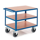 Rollcart Tischwagen 3 Ladefläche 850x500