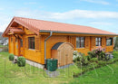 Butenas Ferienhaus KNÜLLWALD 60 mit Terrasse