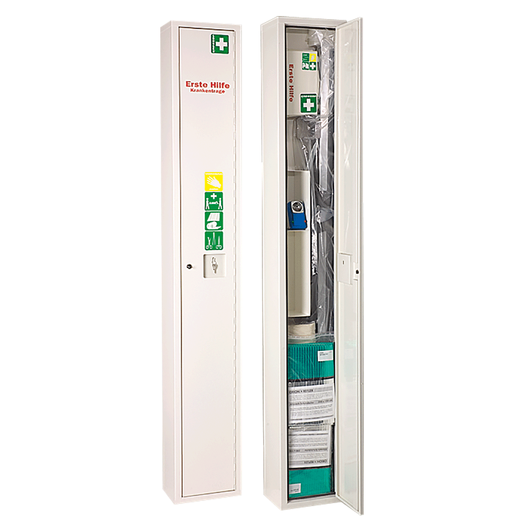 Söhngen standing cabinet first aid stretcher white