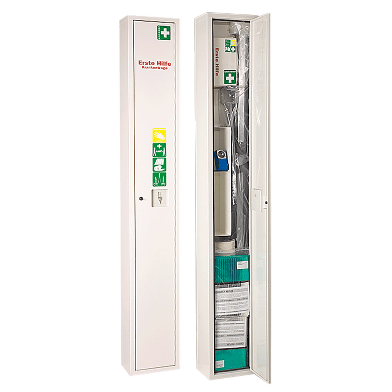 Söhngen standing cabinet first aid stretcher white
