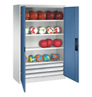 C+P Sportgeräteschrank Sport, 1950x1200x500mm, 7035/5010