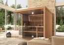 Butenas LauraLine® Innensauna Design MIA Glas über Eck