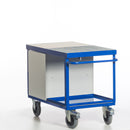 Rollcart Umwelt-Werkstattwagen mit Stahlschrank 1150x700