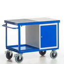 Rollcart Umwelt-Werkstattwagen mit Stahlschrank 1150x700