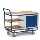 Rollcart Montagewagen mit Stahlschrank 1000x575+ 2x 490x575