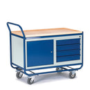 Rollcart Montagewagen mit Stahl- und Schubladenschrank 1000x575