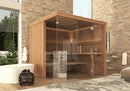 Butenas LauraLine® Innensauna Design MIA Glas über Eck