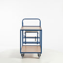 Rollcart Tischwagen mit 2 Trittstufen (2 Etagen) 990x590