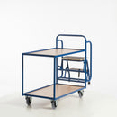 Rollcart Tischwagen mit 2 Trittstufen (2 Etagen) 990x590