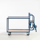 Rollcart Tischwagen mit 2 Trittstufen (2 Etagen) 990x590