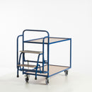 Rollcart Tischwagen mit 2 Trittstufen (2 Etagen) 990x590