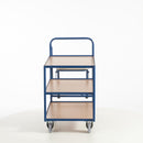 Rollcart Tischwagen mit 2 Trittstufen (3 Etagen) 990x590