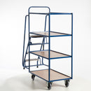 Rollcart Tischwagen mit 4 Trittstufen (4 Etagen) 990x590