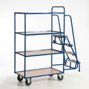 Rollcart Tischwagen mit 4 Trittstufen (4 Etagen) 990x590