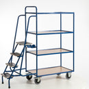 Rollcart Tischwagen mit 4 Trittstufen (4 Etagen) 990x590