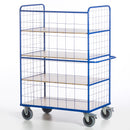 Rollcart Hohe Etagenwagen/Gitter 1400x800