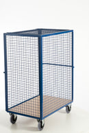 Rollcart Gitter-Schrankwagen mit einhängbarer Vorderwand 1385x850