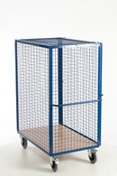 Rollcart Gitter-Schrankwagen mit einhängbarer Vorderwand 1150x750