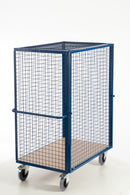Rollcart Gitter-Schrankwagen mit einhängbarer Vorderwand 1150x750