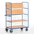 Rollcart Hohe Gitter Klapp-Etagenwagen 1200x800